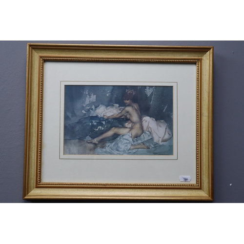 624 - Three After Sir Russell Flint (1880-1969) Prints in Framed and Glazed Mounts (22