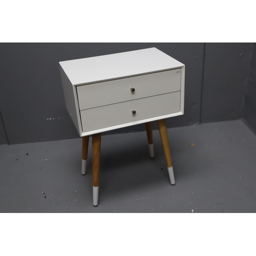 638 - Pair of Two Drawer Cabinets with Removeable Legs (2ft High)