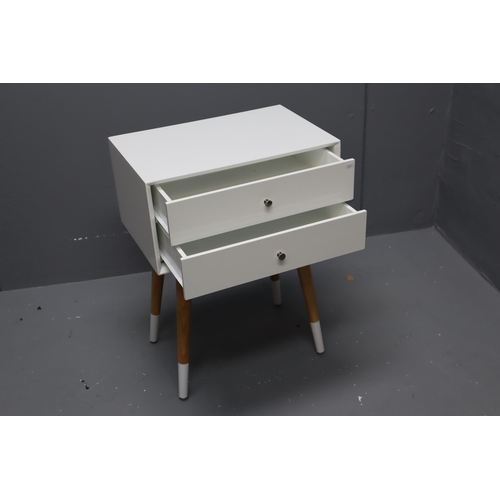 638 - Pair of Two Drawer Cabinets with Removeable Legs (2ft High)