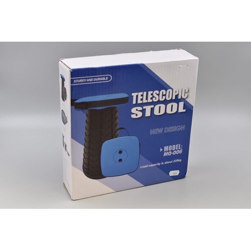 747 - New Telescopic Stool in Original Box