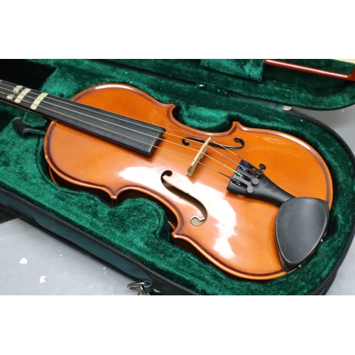 542 - A Senator Student ST 1/4 Size Violin, In Case