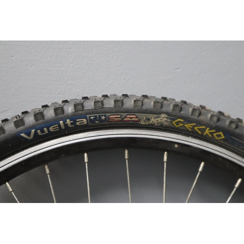 676 - Five Bicycle Tyres (Four 26” and One 24”)