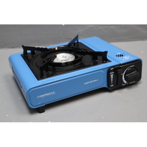 690 - Portable Gas Stove in Case, Appears Unused