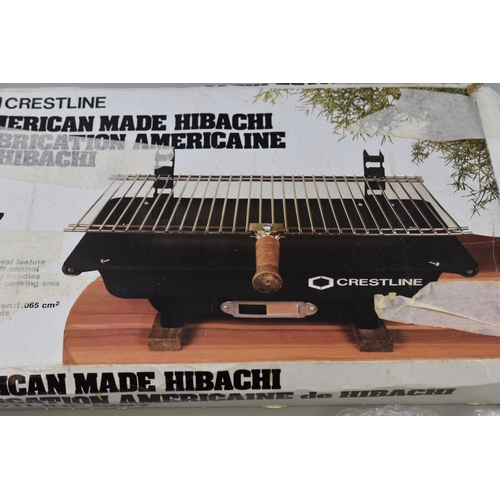 779 - American Made Hibachi Food Warmer Grill in Box