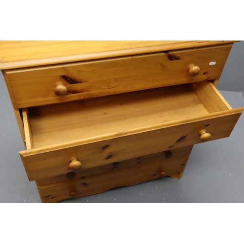 562 - A Pine Set of Five Drawers, Approx 15