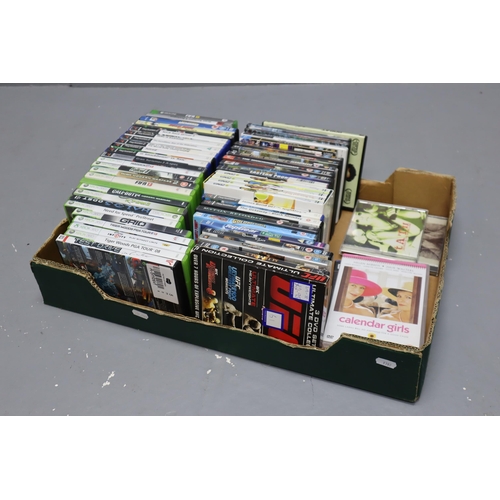 794 - Mixed Lot to include XBox 360 Games, XBox One Game, PS2 Games and Selection of Movies