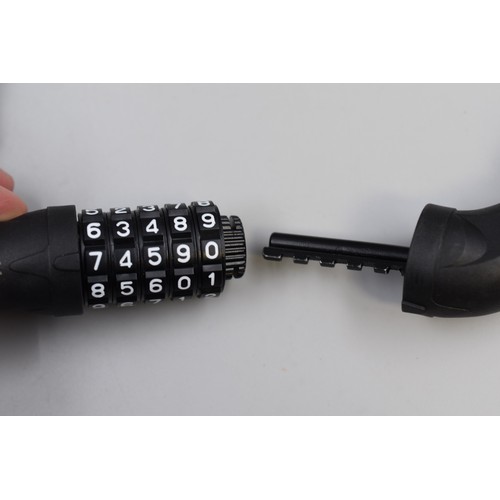 717 - Heavy duty security combination lock with code