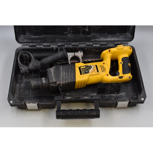 718 - Selection of DeWalt Tools Including Wireless Drill (No Drill Bits, Powers On When Tested) and Hammer... 