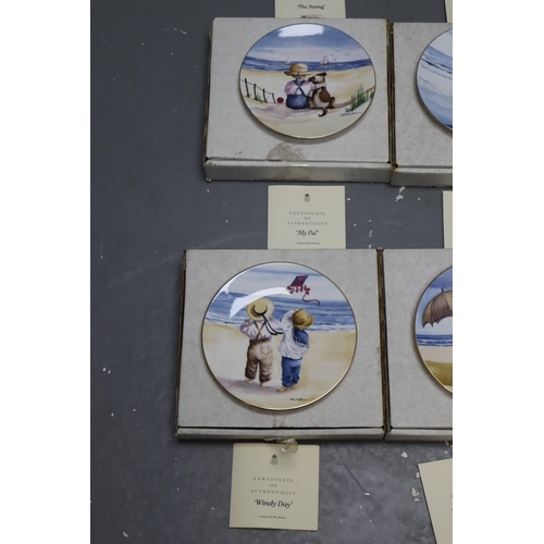 826 - 13 Boxed Collectors Plates to include Wedgwood and Royal Worcester