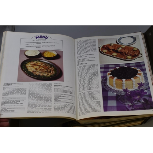 523 - Three Binders Containing a Large selection of Fanny and Johnnie Cradock Cookery Programmes dating fr... 