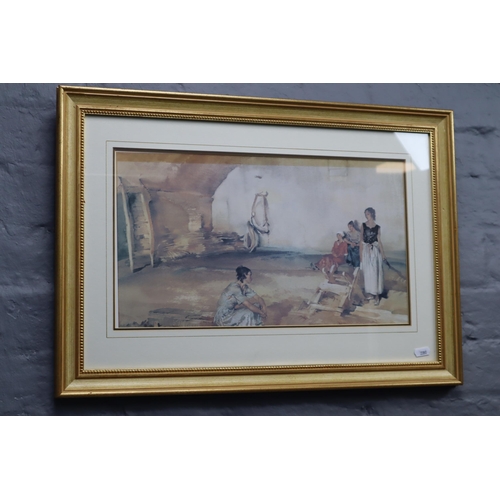 After Sir Russell Flint (1880-1969) Framed and Glazed Print (24" x 17")