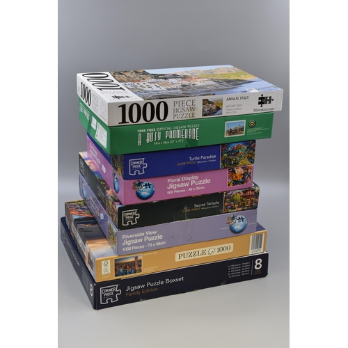 797 - Collection of Eight Quality Jigsaw puzzles all seem to be complete