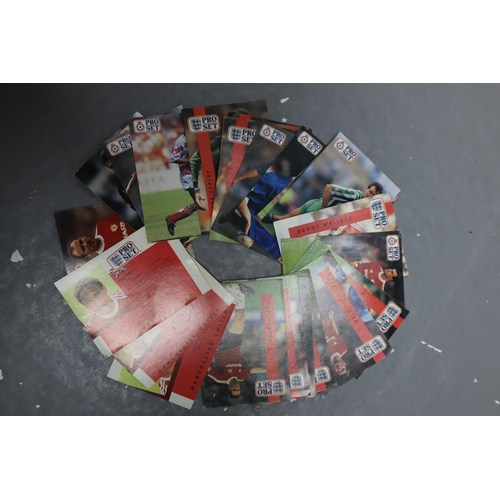 802 - Mixed Lot to include Large Selection of Pro Set Football Cards, Travel Hairdryer (powers on), Travel... 