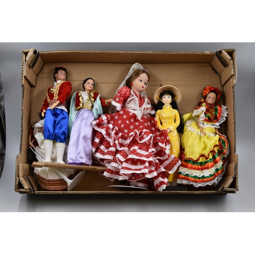 815 - Selection of Spanish and Oriental Style Dolls