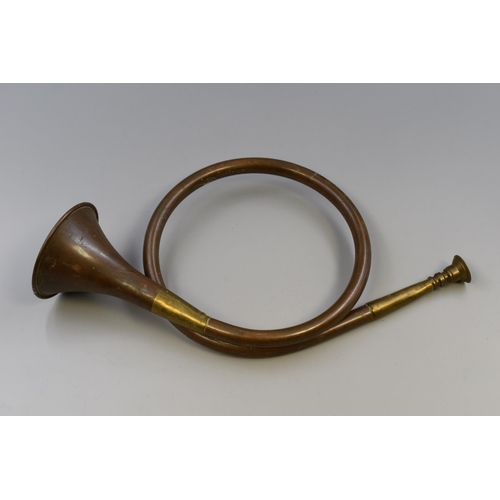 369 - A Copper and Brass Bugle