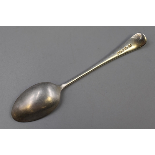 49 - Vintage Sheffield Silver Hallmarked Sugar Spoon