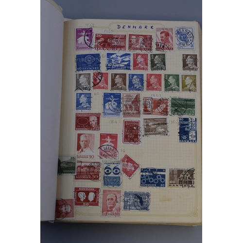 504 - Simplex Stock Album Containing a wide Selection of Worldwide Stamps both Definitive and Pictorial