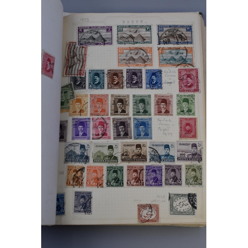 504 - Simplex Stock Album Containing a wide Selection of Worldwide Stamps both Definitive and Pictorial