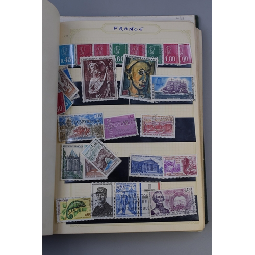 504 - Simplex Stock Album Containing a wide Selection of Worldwide Stamps both Definitive and Pictorial