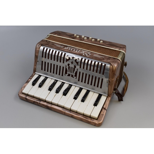 375 - Small Vintage Piano Accordion by Pepino, made in Italy