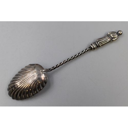 53 - Antique Sheffield Silver Hallmarked Sugar Spoon