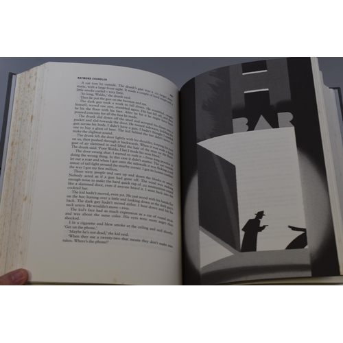 508 - Four Hardback Folio Society Books, includes Raymond Chandler, Jaques Barzun and Hassan