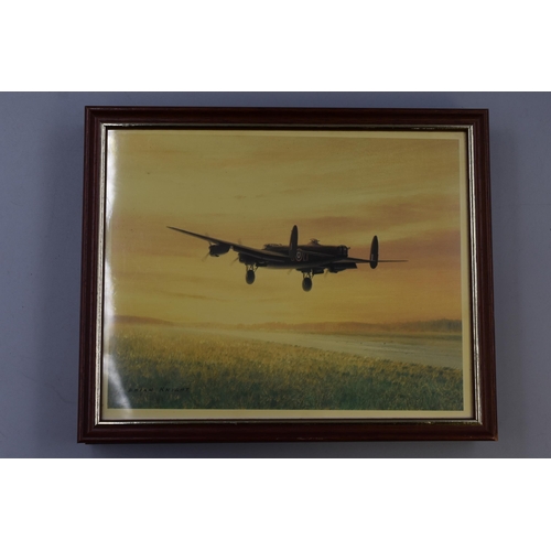 511 - Four Brian Knight Plane Prints to include Hawker Hurricane, Supermarine Spitfire, Avro Lancaster and... 