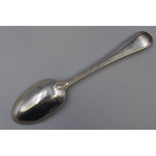 57 - Victorian Sheffield Silver Hallmarked Teaspoon