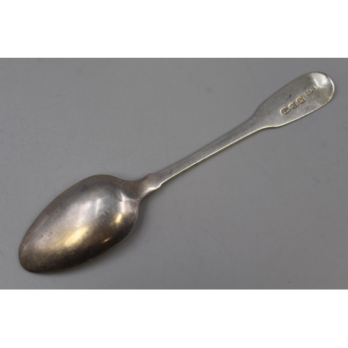 60 - Georgian Sheffield Silver Hallmarked Teaspoon