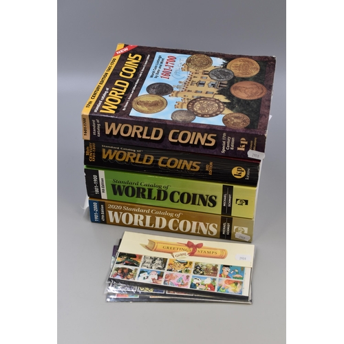 529 - Four Large Catalogues of World Coins by Michael Schmidt and Krause. Ranging from Year 1601 to Year 2... 