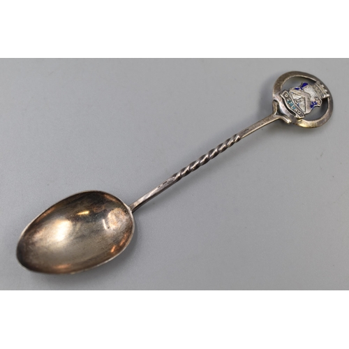 63 - Antique Silver Ostend Sugar Spoon