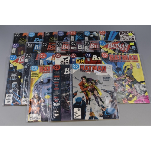 537 - Collection of 24 1980's DC Comics Batman Comic Books In Great Condition