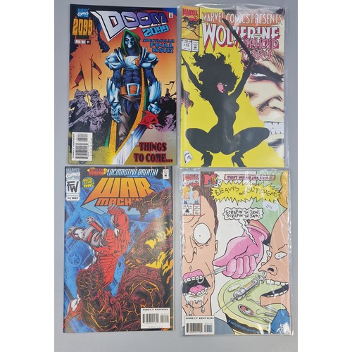 552 - Selection of Marvel Comics. Beavis and Buttheads First Edition. Excellent condition. Wolverine Typho... 