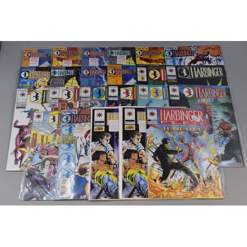 556 - Twenty Three Valiant Comics Comic Books. Harbinger Includes No1