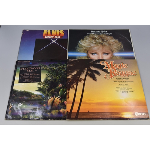 573 - Collection Of Various Pre-Owned Vinyl LP's to Include Fleetwood Mac, Bonnie Tyler, Magic Reggae ( Co... 