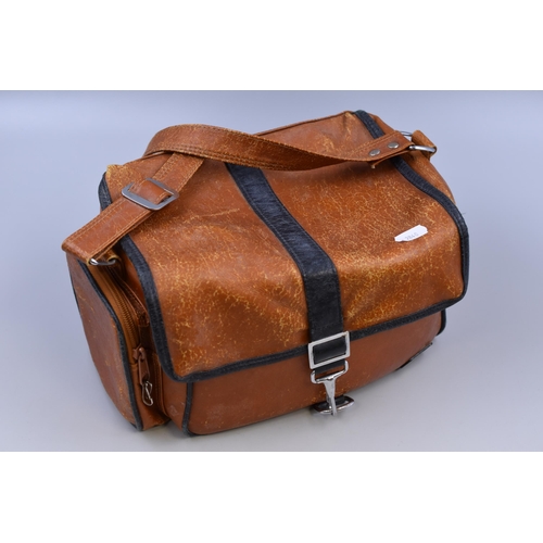 596 - Vintage Hanimex Camera Bag to include a Selection of Lenses (5 Lenses), Ceaner, Filter and more