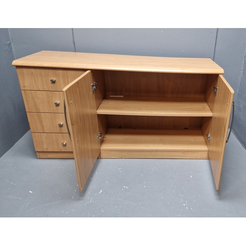 608 - Matching Cupboard and Set of 4 Drawers