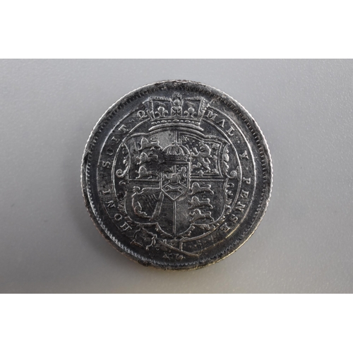 George III Silver 1817 Shilling