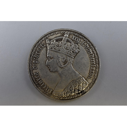 171 - Victoria Gothic Silver Florin