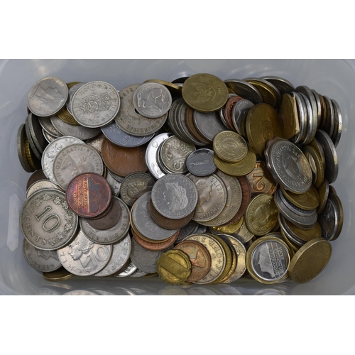 186 - Large Selection of Mixed Unsorted Coinage (1.2kg)