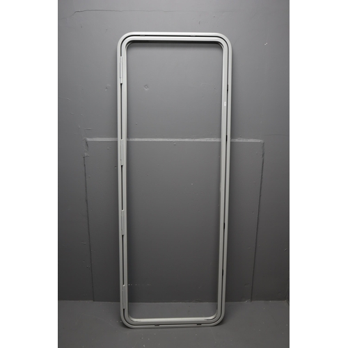 732 - A Metal Caravan Door Frame, Approx 75.5