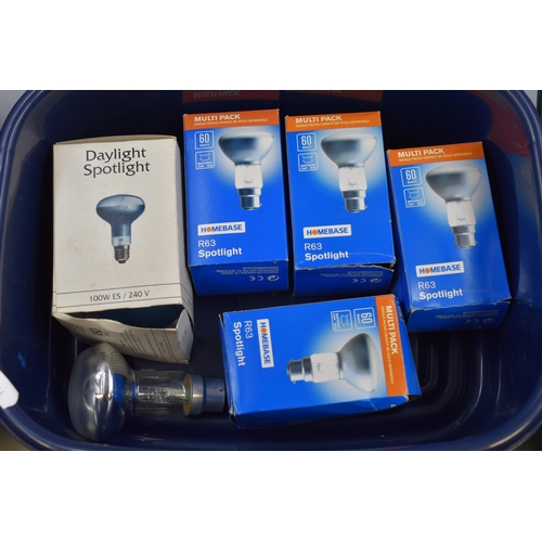 761 - Mixed Selection of Light Bulbs Including 150w, 60w and More