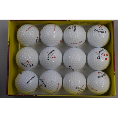 767 - Five Boxes of Assorted Golf Balls, Some New in Box