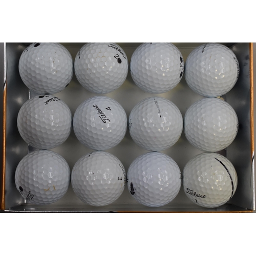 767 - Five Boxes of Assorted Golf Balls, Some New in Box