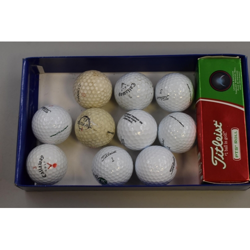 767 - Five Boxes of Assorted Golf Balls, Some New in Box