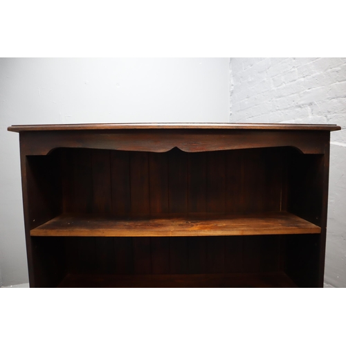 665 - Solid Pine Three Tier Bookshelf Display Unit approx 45