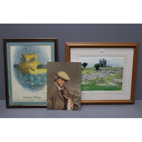 667 - Two Tom Dearden Framed and Glazed Signed Limited Edition Prints, With Signed Tom Dearden Retrospecti... 