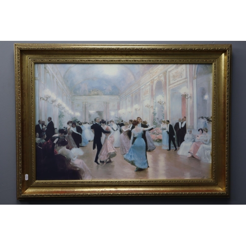 668 - Three Framed and Glazed Artpieces To Include ‘Elegant Soiree’, Signed Marc Grimshaw Prin... 