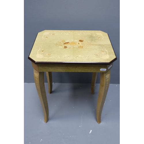 671 - Musical Side Table with Jewellery Section (18