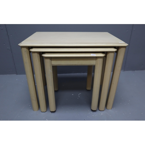 672 - Nest of 3 Modern Side Tables (24